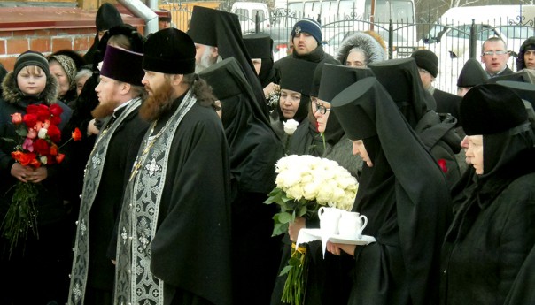 12 марта 2014 года - состоялось погребение новопреставленной схиигумении Георгии (Федотовой)