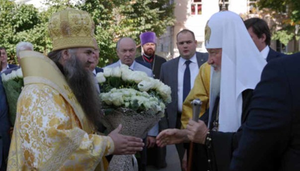 13 августа 2017 Святейший Патриарх Московский и всея Руси Кирилл совершил Божественную литургию в Арзамасе