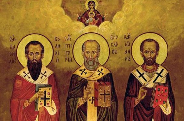 12 февраля 2023 Собор вселенских учителей и святителей Васи́лия Великого, Григо́рия Богослова и Иоа́нна Златоустого